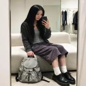 [국내정품] 마스마룰즈 MASMARULEZ 미니 플랩백팩 _그레이 5011460563