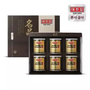 대천김 명품캔김세트 30g 6캔 522211
