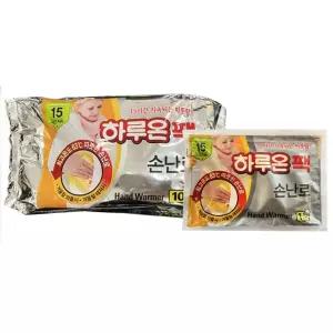 하루온팩 손난로 30매 일회용 겨울철 방한 핫팩 온열팩