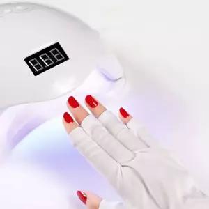 젤네일 건조 손 피부 보호 UV 자외선 차단 네일 장갑 d-WFI29G8