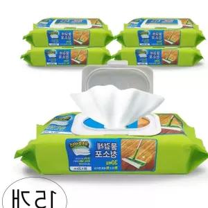 샤인 물걸레청소포 실속형 대형38X20cm 30매X15팩 일회용물걸레 일회용청소포 i-WFGOLWX