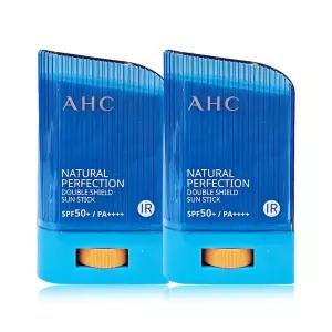 AHC 내추럴 퍼펙션 더블 쉴드 선스틱 22g x 2개