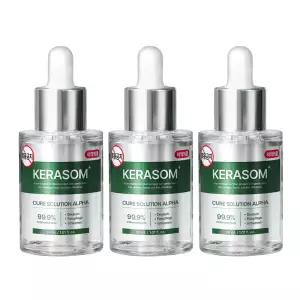 케라좀 큐어 솔루션 알파 문제성 발톱 손톱 의약외품 30ml, 3개