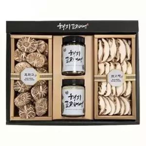 형지표고버섯 흑화고 혼합 3호 선물세트