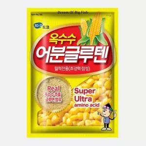 토코 옥수수 어분글루텐 어분 월척전용 낚시떡밥 글루텐 초강력 점성 민물낚시 붕어낚시