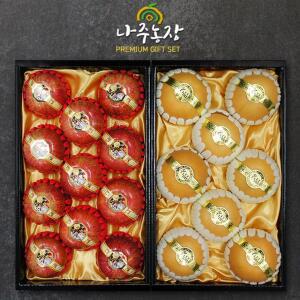 [나주농장] 프리미엄 과일 선물세트 1호 7kg(사과+배)