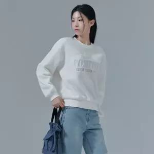 [체이스컬트][본사][2color] W 테리 자수 맨투맨