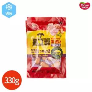 동원 통그릴 비엔나 와인숙성 330g x 2개입