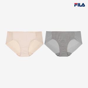 [휠라 언더웨어] 에센셜 베이직 인밴드 드로즈 2종 택 (FI4DRG1643F_2SKU)