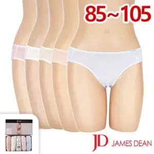 [제임스딘]순면 데일리 베이직 삼각팬티 5매입(JHWPU077)85-105