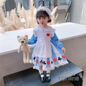 할로윈 여아 이상한나라의 앨리스 원피스