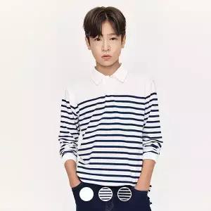 [지오다노주니어] 03015901 폴로 피케 긴팔 티셔츠