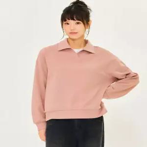 [체이스컬트][2Color] W 오픈카라 맨투맨