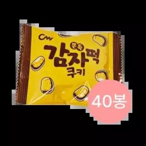 청우 쫀득 감자떡 쿠키 40봉 860g