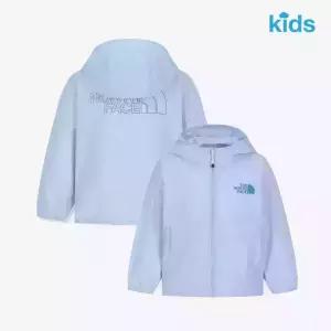 [국내매장판] 노스페이스키즈 키즈 테일윈드 후디 NJ3LS13U LIGHT BLUE