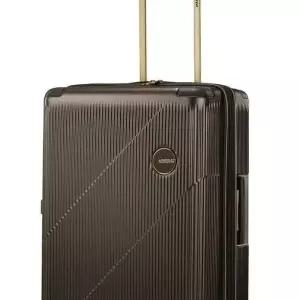 CURVUS 24인치 캐리어 커피 확장형 화물용 TSA 더블휠 UI323002