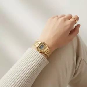 메종마르지엘라 MM6X타이맥스 25FW 골드 톤 T80 링 워치 TW2Y50200QY GOLD
