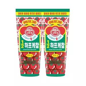 [오뚜기]LIGHT&JOY_1/2하프케찹 475g 2개[35954759]