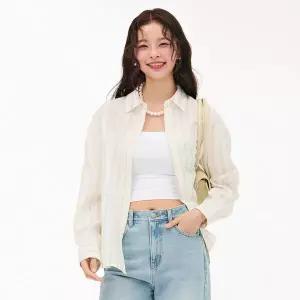 체이스컬트 W 스트라이프 셔츠P387189057