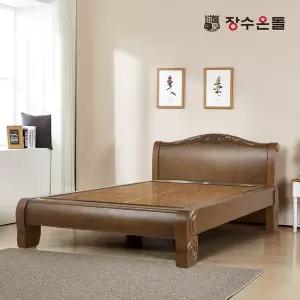 장수온돌 노벨 홍맥반석 돌침대 온열 건강침대 퀸침대