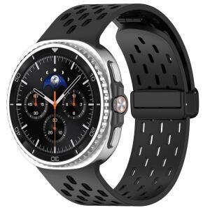 삼성 갤럭시 워치 8 클래식 46mm  통기성 실리콘 마그네틱 밴드 호환   호환