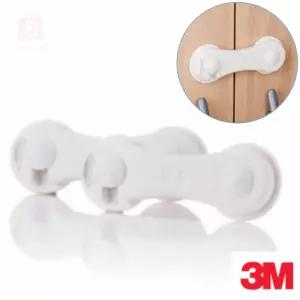 3M 여닫이문잠금장치 아기서랍열림방지 아기안전잠금장치