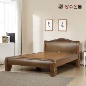 장수온돌 노벨 홍맥반석 돌침대 온열 건강침대 퀸침대