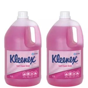 크리넥스 핸드워시 그린플로럴향 4L X 2개 거품물비누