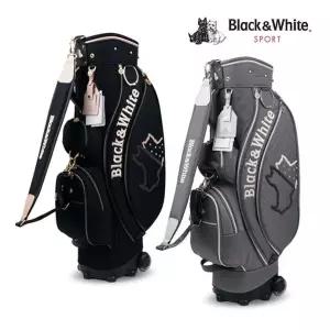 갤러리아 블랙앤화이트 B＆W ZGK1C1 여성 휠 캐디백