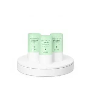 [4회연속] 김정문알로에 큐어 쿨링 선스틱 2입(23g + 23g) [얼음자차]