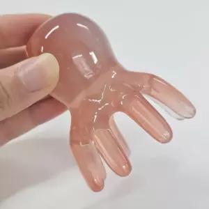엄마 문어 만능 두피 마사지 지압 괄사 경락 마사지기
