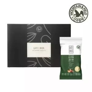 산과들에 하루견과 순수정담 50봉 선물세트 (올로스팅 견과류 선물)