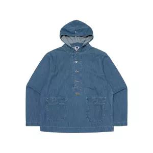 [코닥어패럴] 코다커리 데님 후드 아노락 S.BLUE