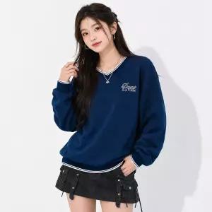 [체이스컬트] [3color] W 브이넥 맨투맨