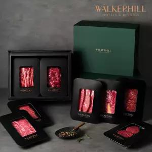 [추석명절지정일발송] 워커힐호텔 한우 W 시그니처 선물세트 3호 1.4kg (1++등급(7이상)/등심,채끝,살치살,특수부위)