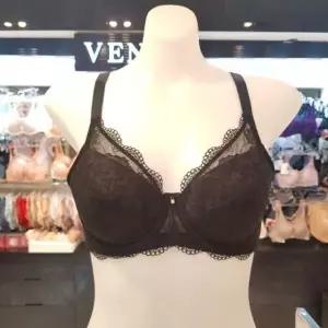 [하프클럽/비너스]  VBRQ863ABC 풀컵 등살커버 보정브라 블랙