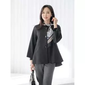 [마담4060]엄마옷 노카라플레어자켓 여성 데일리 3color 110size FHJK2401001_P416897096