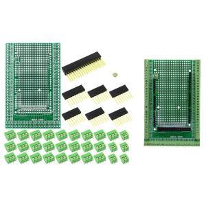 스크류 터미널 블록 실드 보드 키트, MEGA2560 양면 PCB 프로토 타입과 호환, 아두이노 메가 2560 R3 용