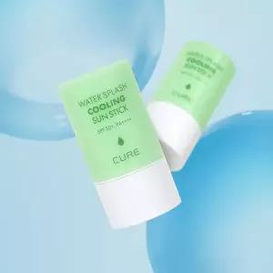 김정문알로에 쿨링 선스틱 워터 스플래쉬 SPF50 얼음자차 23g X 2개 MNS
