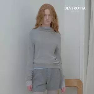 드베로타 26FW 울실크 블렌딩 시어 스티치 풀오버 2종