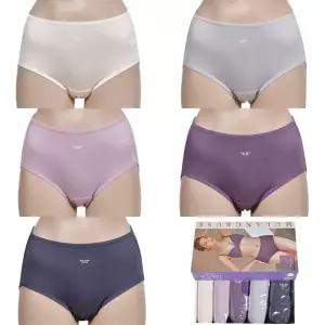물랑루즈 여성 속옷 데일리 맥시 삼각팬티 플로어 팬티 언더웨어 5매입0321if