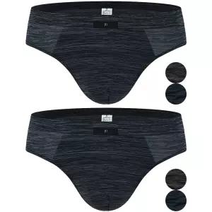 [제임스딘]제임스딘 남성삼각팬티 스판삼각 브리프 3매+3매 세트 인밴드 컬러 남자속옷 선물