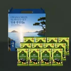 12봉 도시락김 김선물세트 광천김 추석 선물세트 식탁김 캔김 설날 명절 단체 답례품[타라픽]