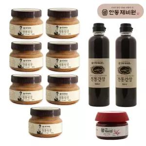 안동제비원 장류세트(된장7+간장2+고추장1)