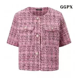 GGPX 정상가 69000원 ㅣ 클래식 라운드넥 트위드 반팔 자켓 GQBJK002D 1399764