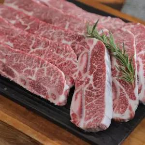 [하우스팜] 한우 LA 생갈비 1.2kg x 2팩 (총 2.4kg)