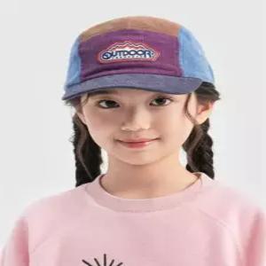 [아웃도어프로덕츠 키즈]컬러블록 코듀로이 캠프캡 (브라운) OD245AAC05_BRN