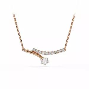 SWAROVSKI [스와로브스키/정품] Matrix Crash 로즈골드 톤 목걸이 5763823