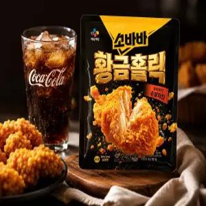 CJ 고메 소바바 황금홀릭 순살 240gX4개