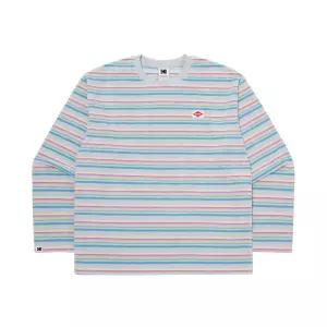 [매장정품] 코닥어패럴 스트라이프 테리 긴팔 티셔츠 LIGHT GREY